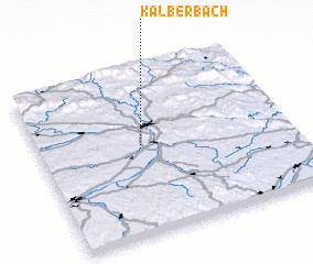 3d view of Kälberbach