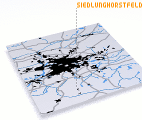 3d view of Siedlung Horstfelde