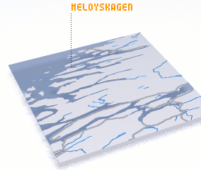 3d view of Meløyskagen