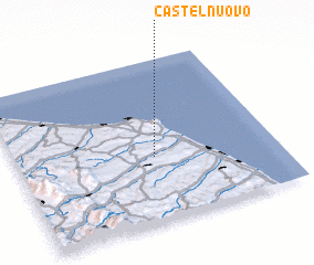 3d view of Castelnuovo