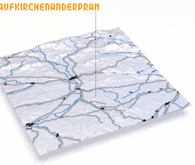 3d view of Taufkirchen an der Pram