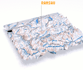 3d view of Ramsau