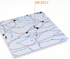 3d view of Zálezly
