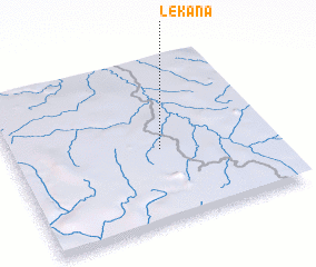 3d view of Lékana