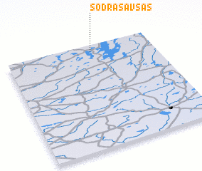 3d view of Södra Sävsås