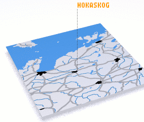 3d view of Hökaskog