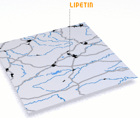 3d view of Lipětín