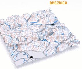 3d view of Drežnica