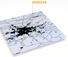 3d view of Börnicke