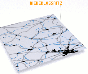 3d view of Niederlössnitz