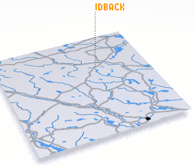 3d view of Idbäck