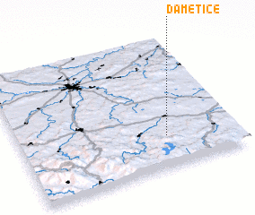 3d view of Damětice