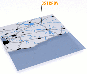 3d view of Östraby