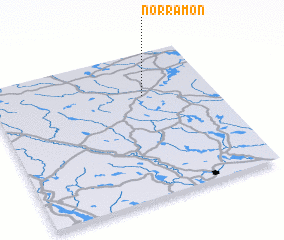 3d view of Norra Mon