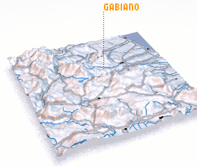 3d view of Gabiano