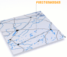 3d view of Fürstenwerder