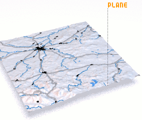 3d view of Pláně