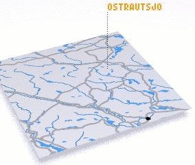 3d view of Östra Utsjö