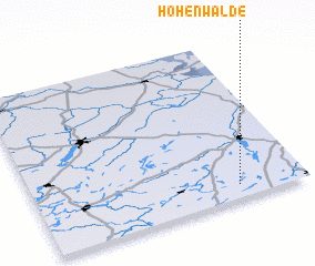 3d view of Hohenwalde