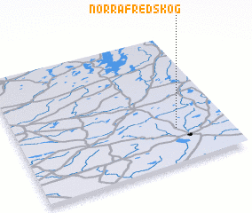 3d view of Norra Fredskog