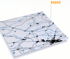 3d view of Boden