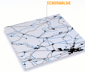 3d view of Schönwalde