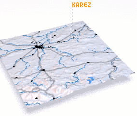 3d view of Kařez