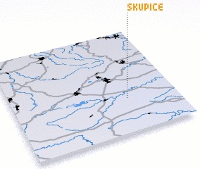 3d view of Skupice