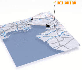 3d view of Sveti Anton