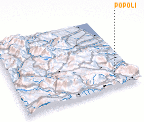 3d view of Popoli