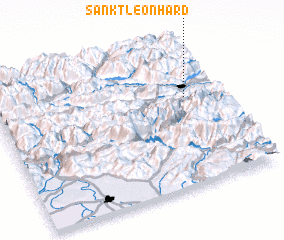 3d view of Sankt Leonhard