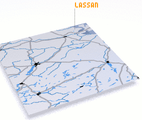 3d view of Lassan