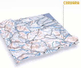 3d view of Corvara