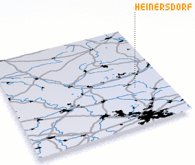 3d view of Heinersdorf