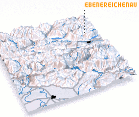 3d view of Ebene Reichenau