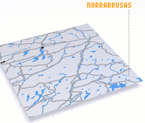 3d view of Norra Brusås