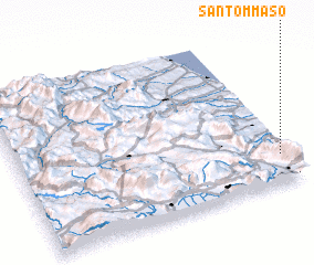 3d view of San Tommaso