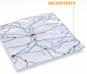 3d view of Wackersbach