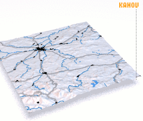 3d view of Kahov