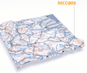 3d view of Nocciano