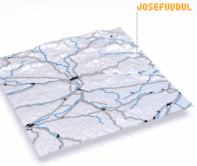 3d view of Josefŭv Dŭl