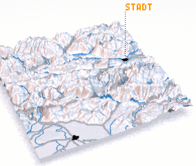 3d view of Stadt