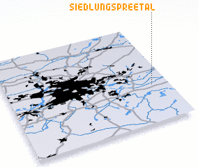 3d view of Siedlung Spreetal