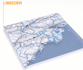 3d view of Liangshui