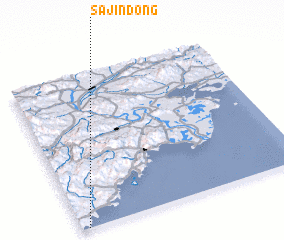 3d view of Sajin-dong