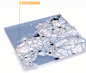 3d view of Fukuihama