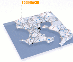 3d view of Tōgōmachi