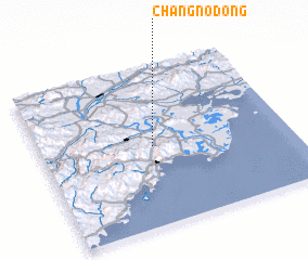 3d view of Changno-dong
