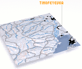 3d view of Timofeyevka