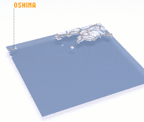 3d view of Ōshima